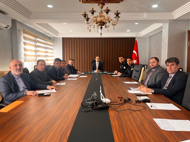 Çocukların Eğitim Süreçlerinin Güvenliğine İlişkin Toplantı